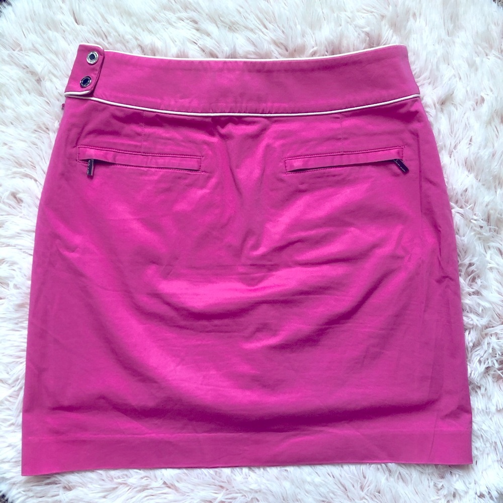 Ralph Lauren Golf hot pink mini skirt